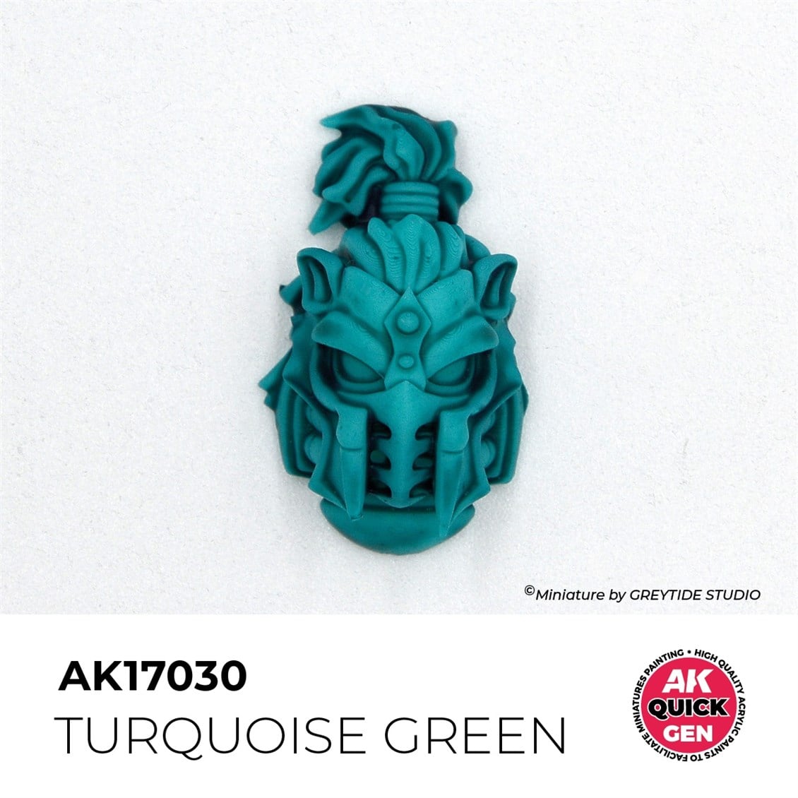 AK 17030 18 ml. Turquoise Green, QuickGen Serisi Akrilik Model Boyası