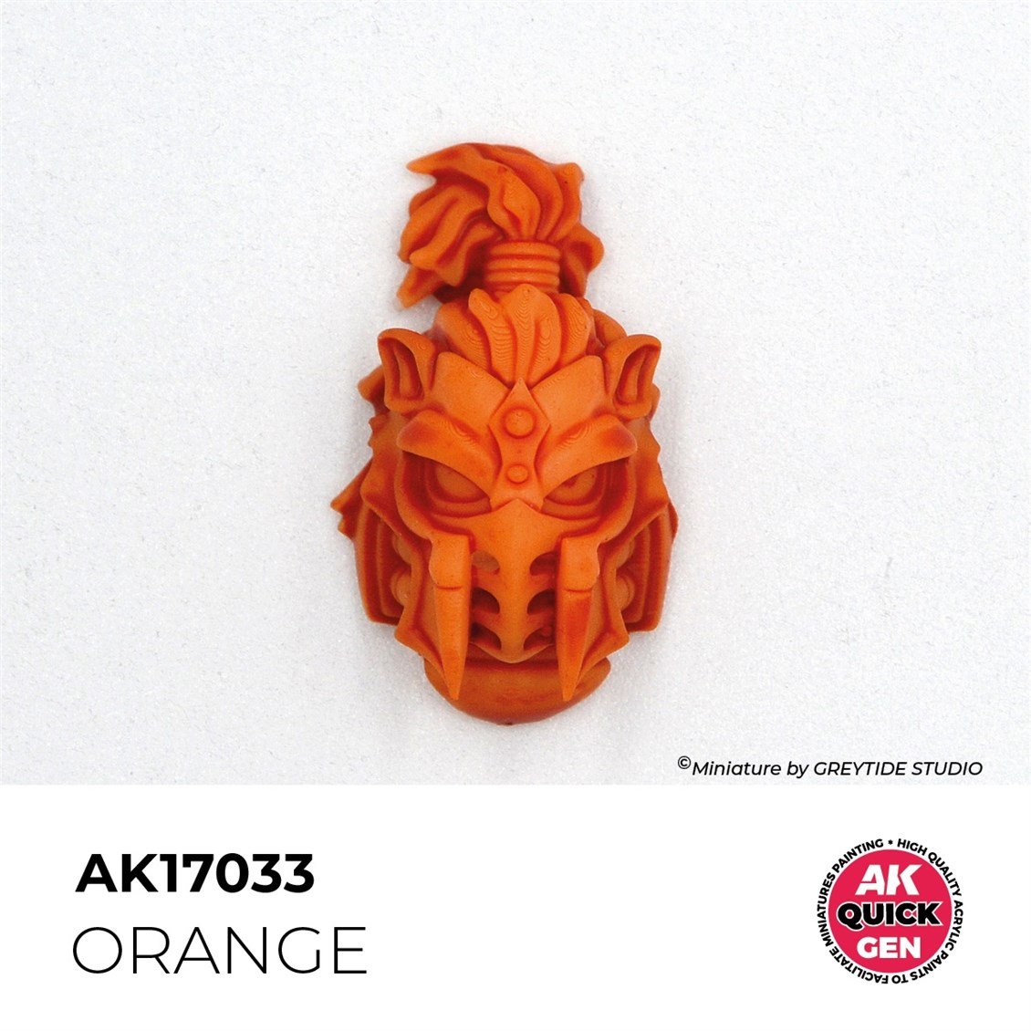 AK 17033 18 ml. Orange, QuickGen Serisi Akrilik Model Boyası