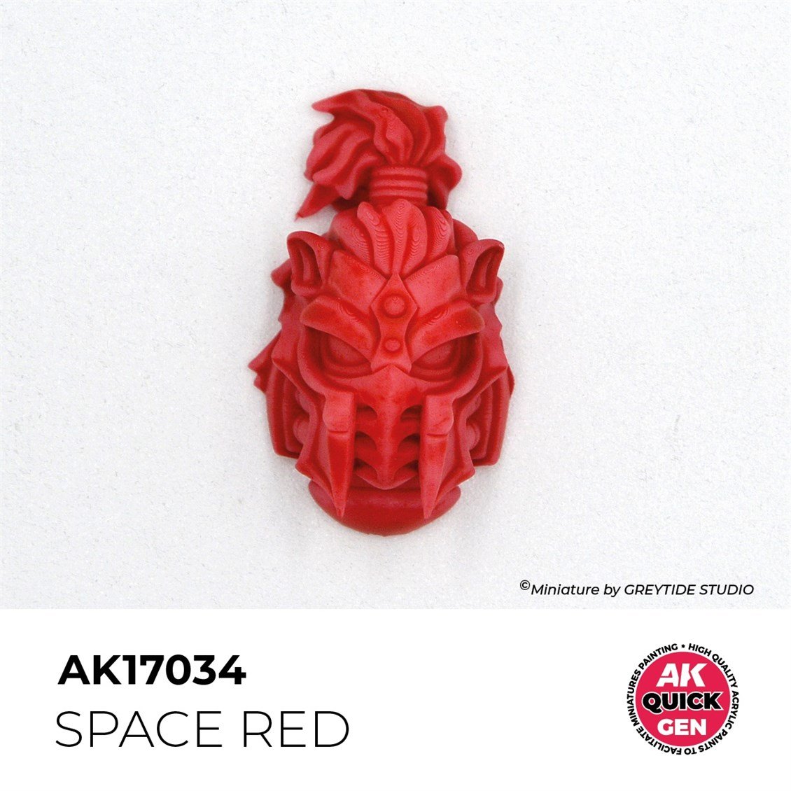 AK 17034 18 ml. Space Red, QuickGen Serisi Akrilik Model Boyası