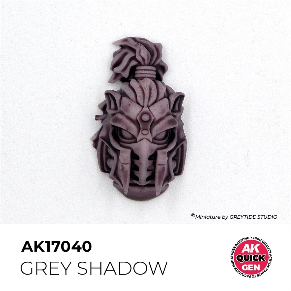 AK 17040 18 ml. Grey Shadow, QuickGen Serisi Akrilik Model Boyası