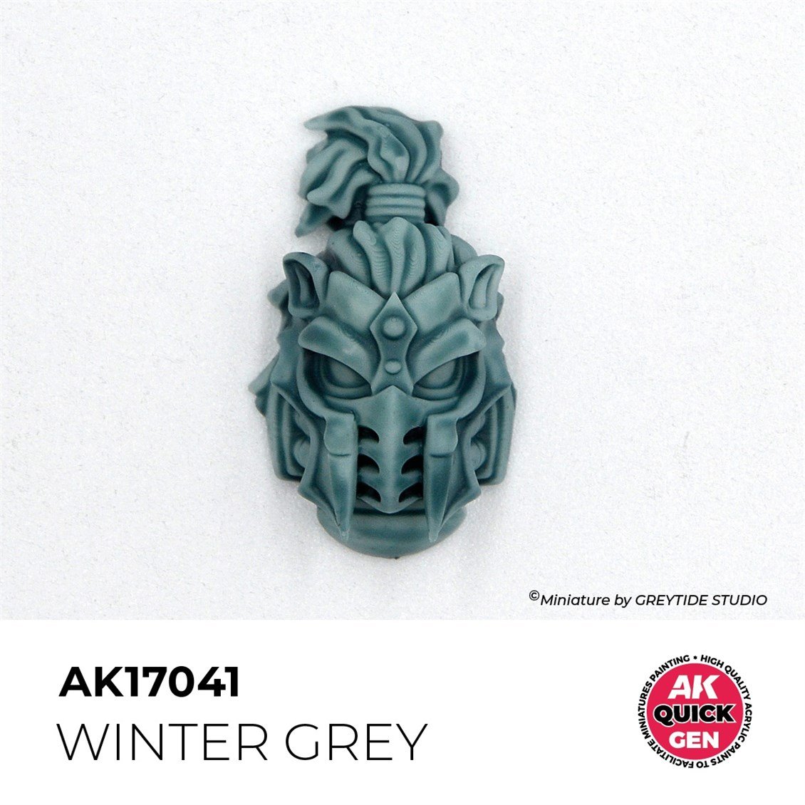 AK 17041 18 ml. Winter Grey, QuickGen Serisi Akrilik Model Boyası