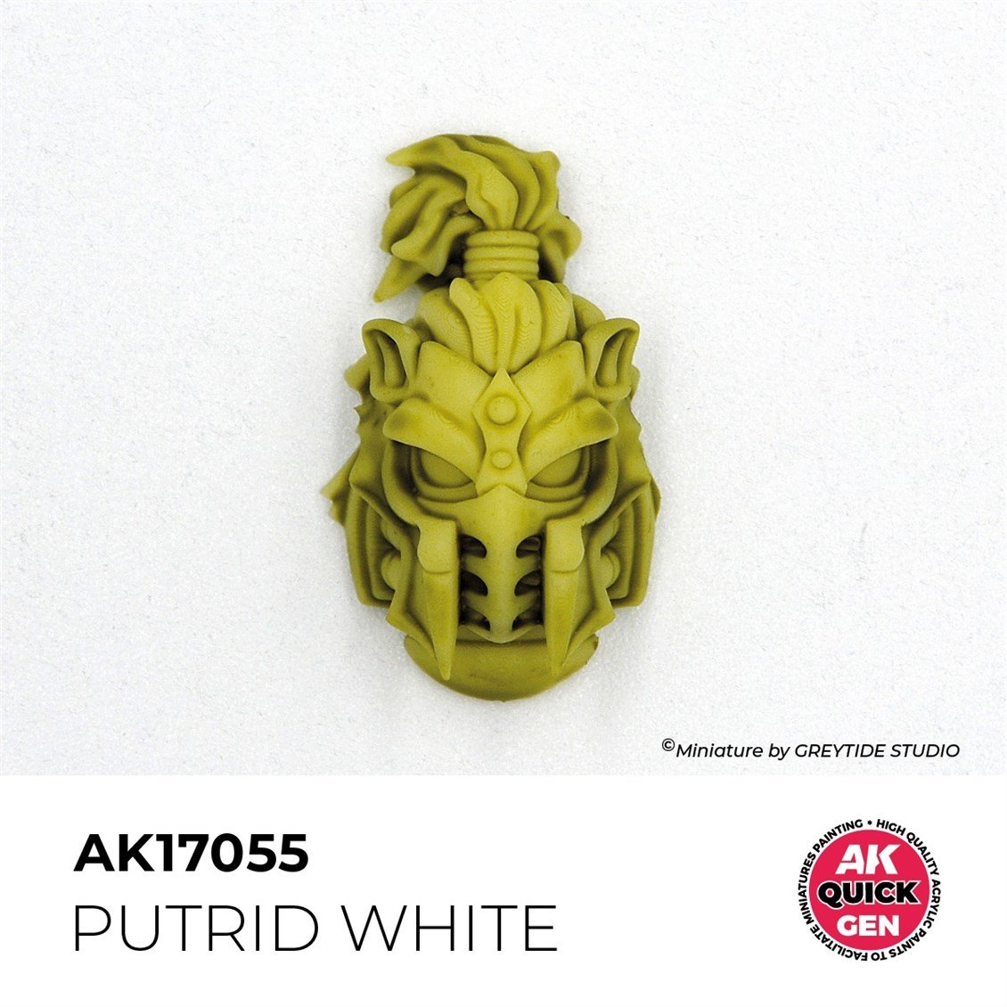 AK 17055 18 ml. Putrid White, QuickGen Serisi Akrilik Model Boyası