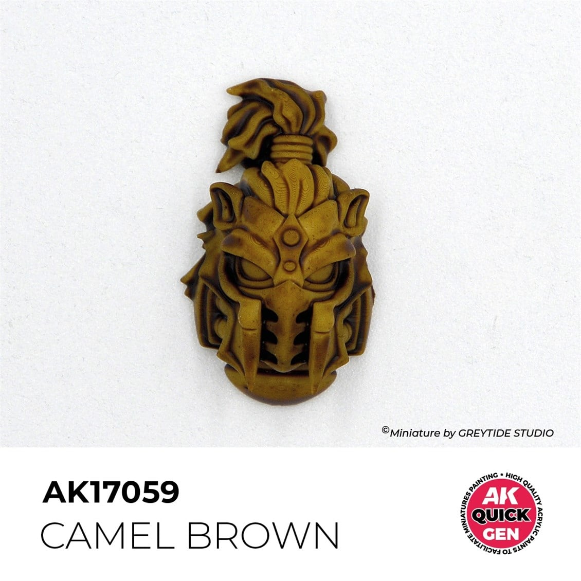 AK 17059 18 ml. Camel Brown, QuickGen Serisi Akrilik Model Boyası