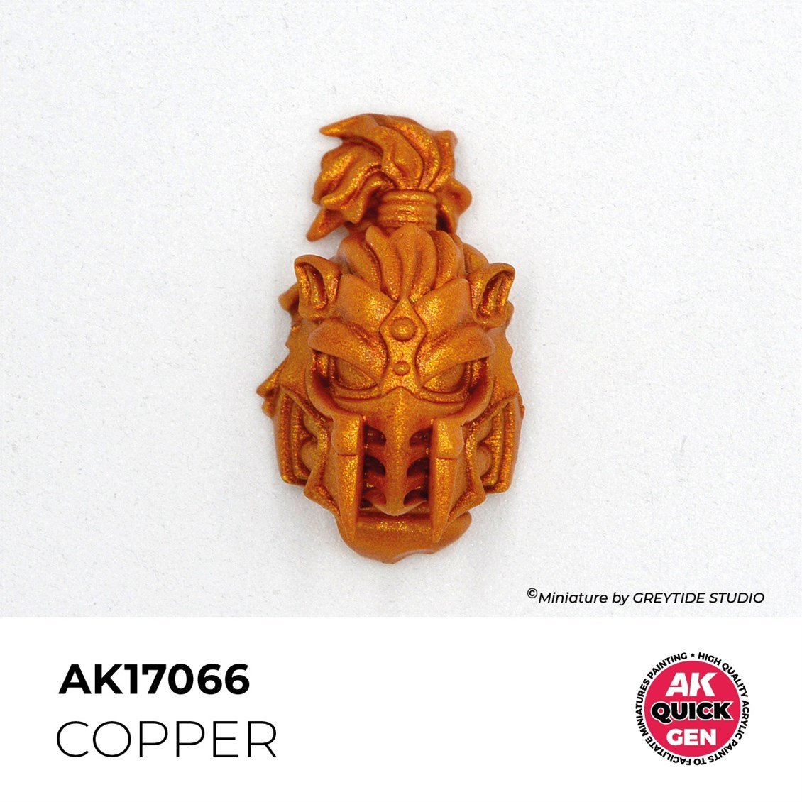 AK 17066 18 ml. Copper, QuickGen Serisi Akrilik Model Boyası