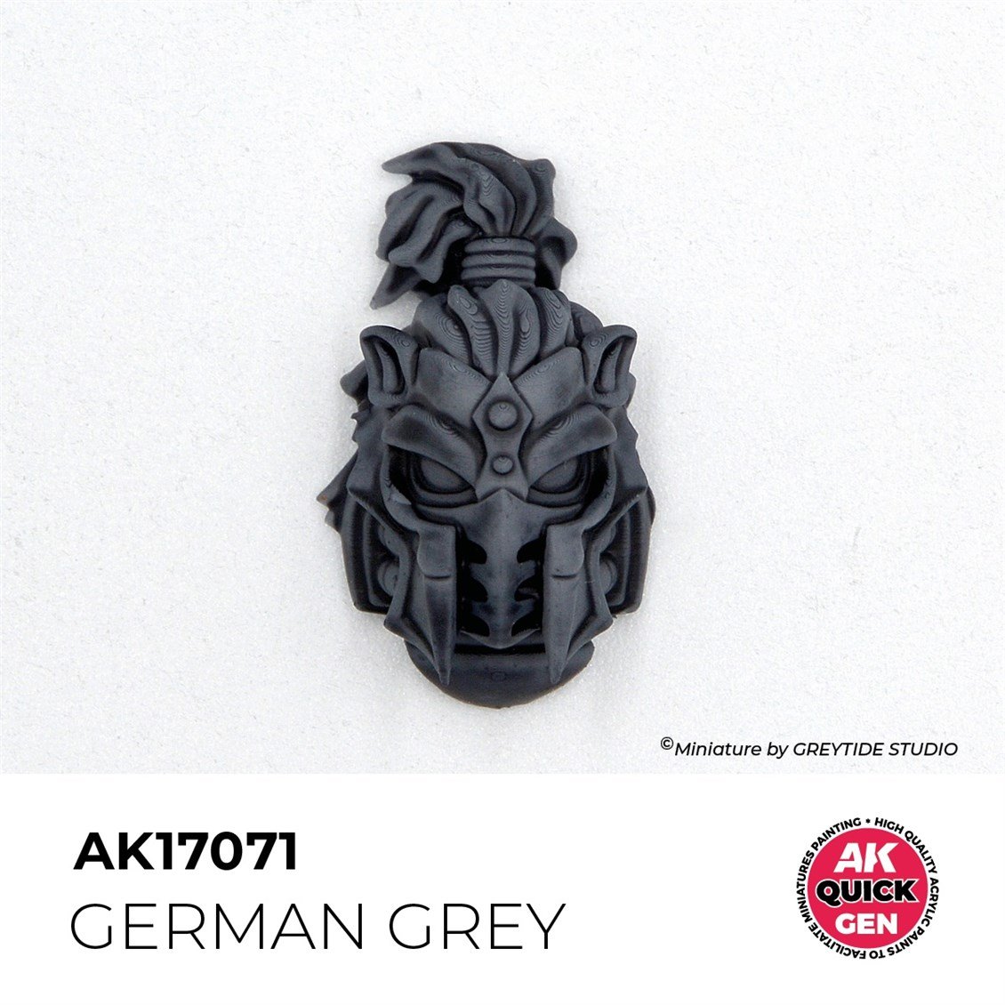 AK 17071 18 ml. German Grey, QuickGen Serisi Akrilik Model Boyası