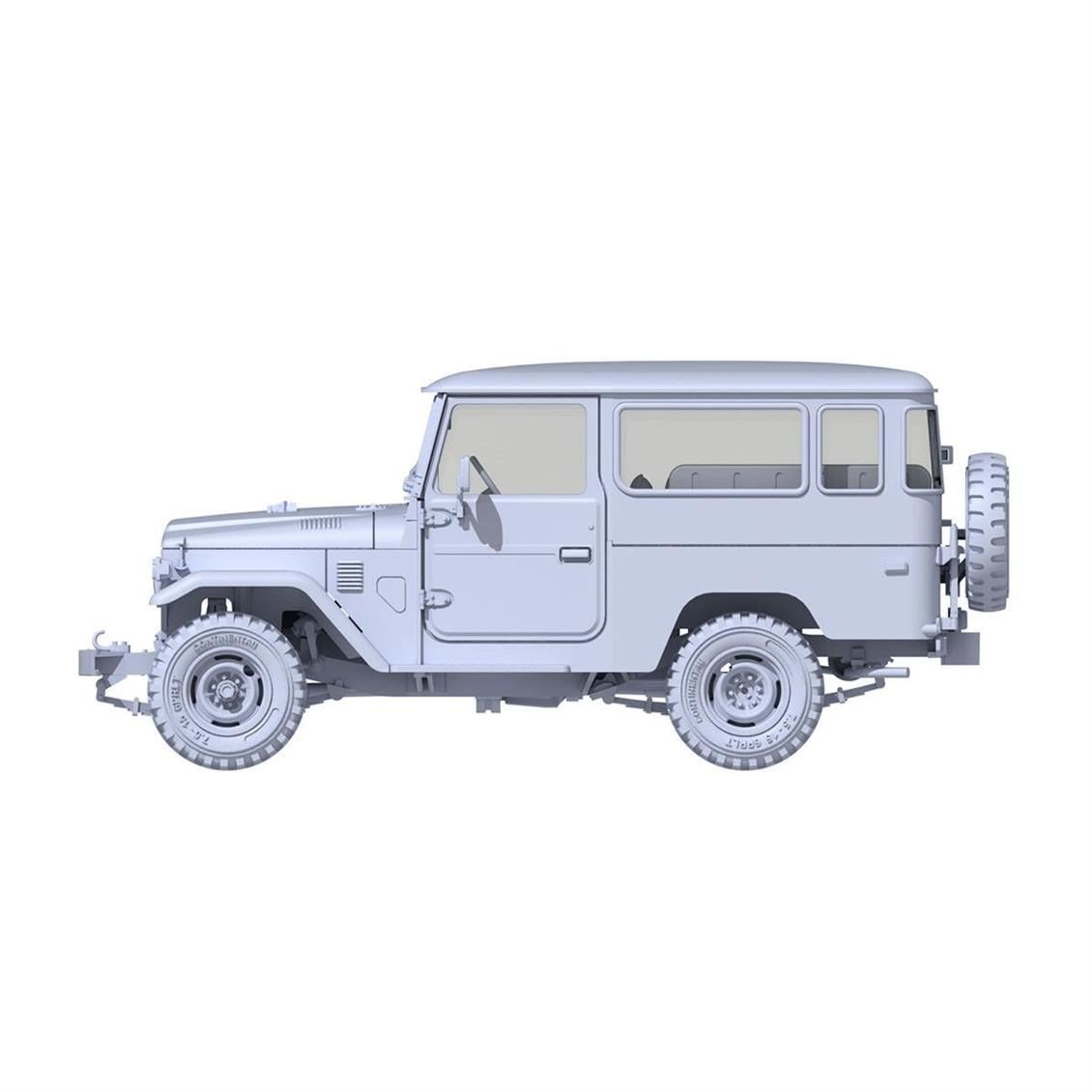 AK 35001 1/35 Ölçek, FJ43 HardTop Cip (SUV), Askeri Araç Plastik Model Kiti