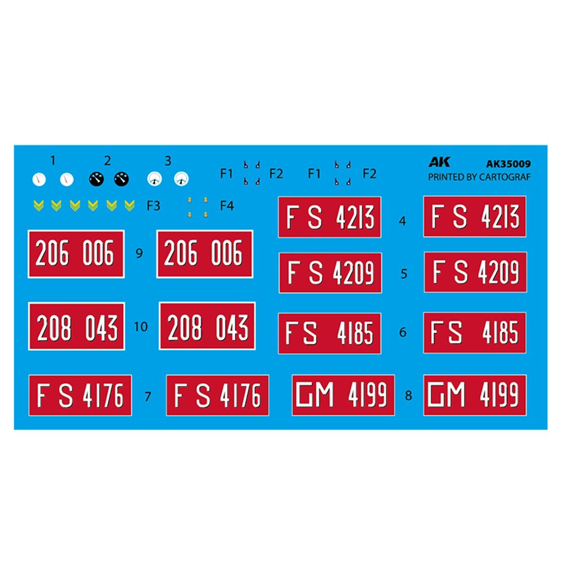 AK 35009 1/35 Ölçek, Otomotor FS 206/207/208 Sogliola Ray Parantı, Plastik Model Kiti
