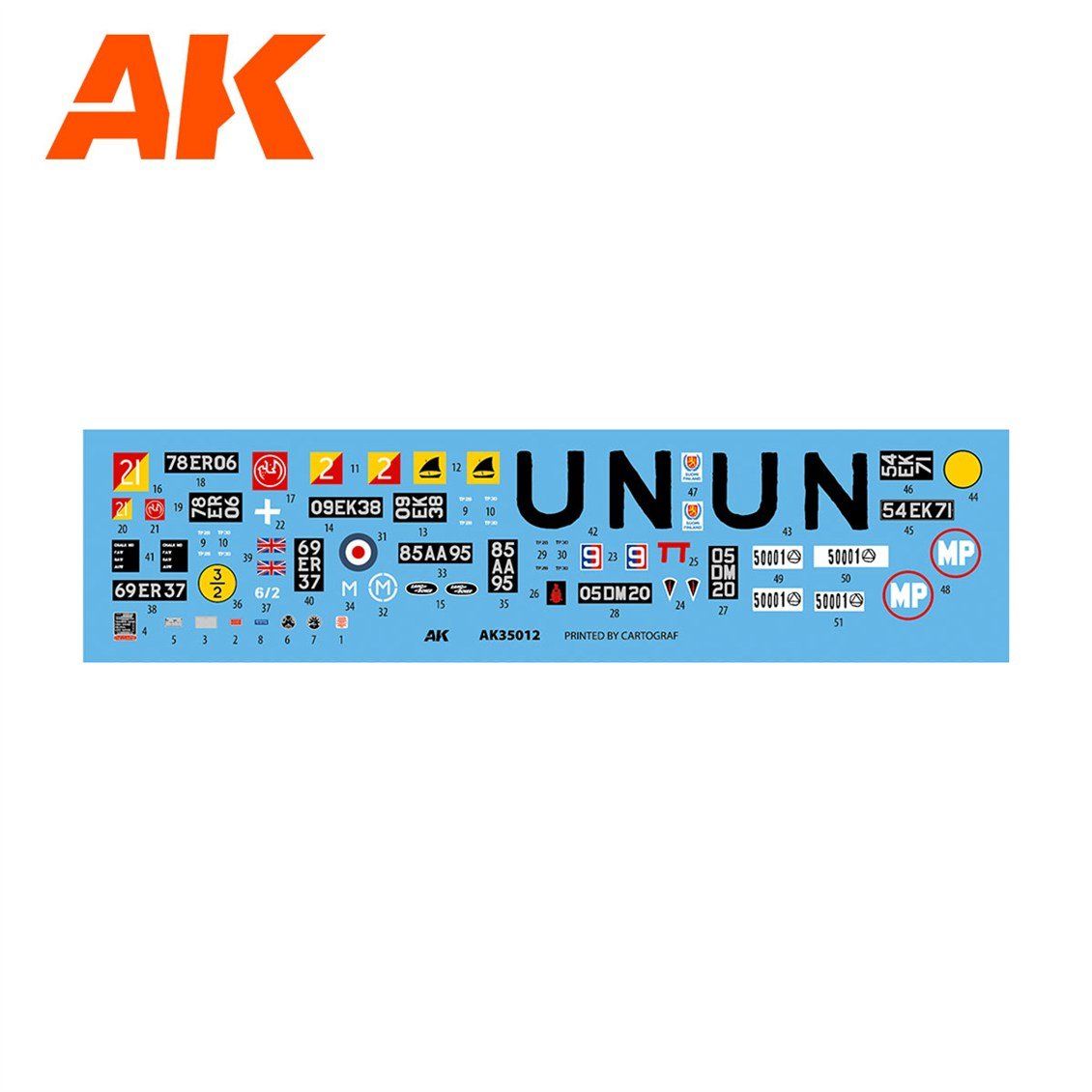 AK 35012 1/35 Ölçek, Land Rover 88 Series IIA Rover B (Üstü Açık Jeep), Plastik Model Kiti