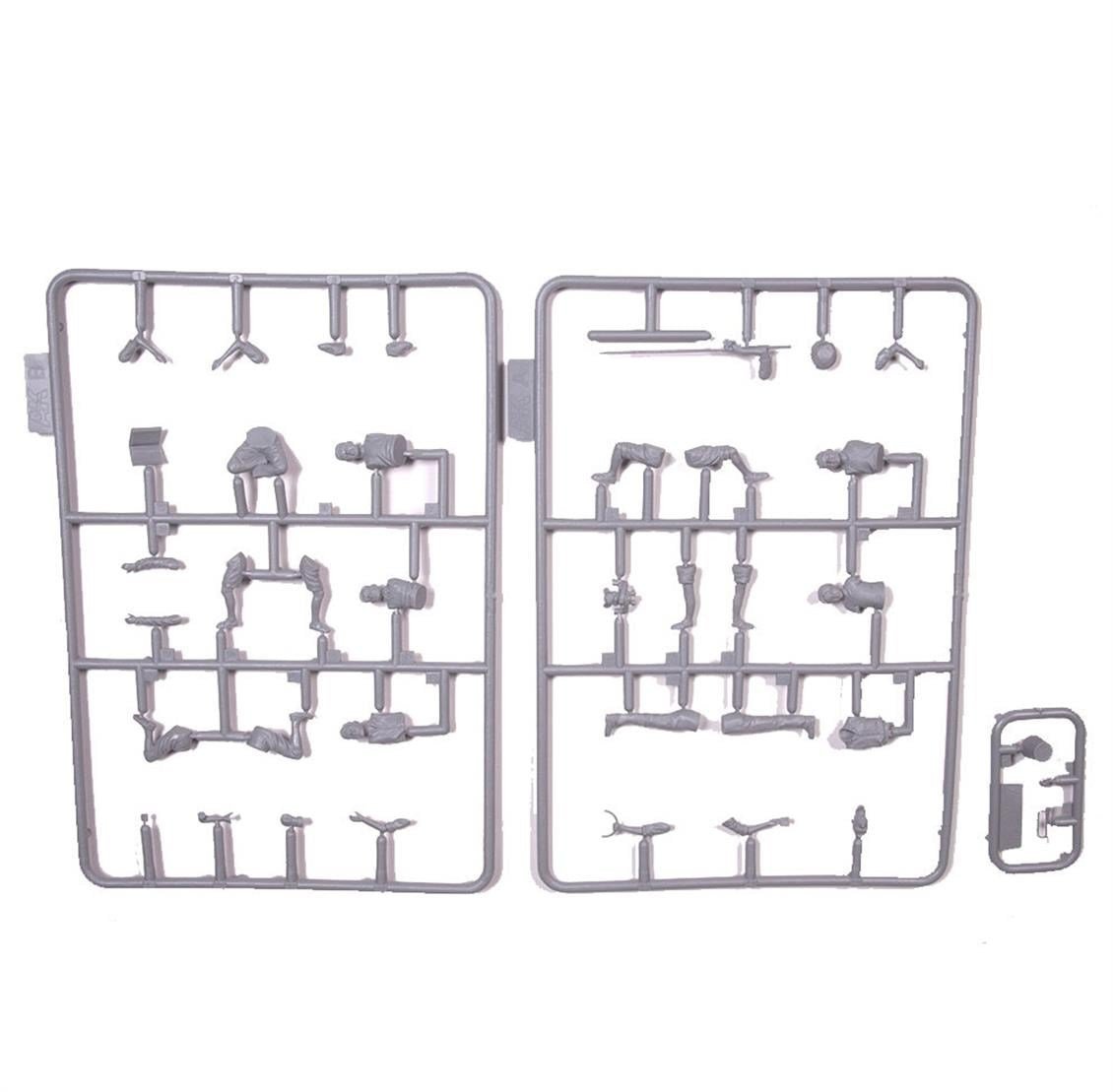 AK 35016 1/35 Ölçek, 6 Adet Çocuk Figürleri, Plastik Figür Kiti