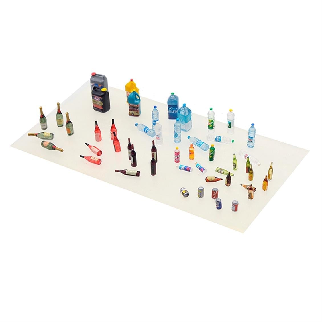 AK 35018 1/35 Ölçek, Muhtelif Şişe ve Kutular, Plastik Model Kiti