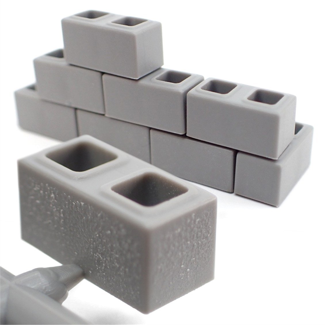 AK 35019 1/35 Ölçek, Beton Yapı Tuğla ve Blokları, 360 Parça, Plastik Model Kiti