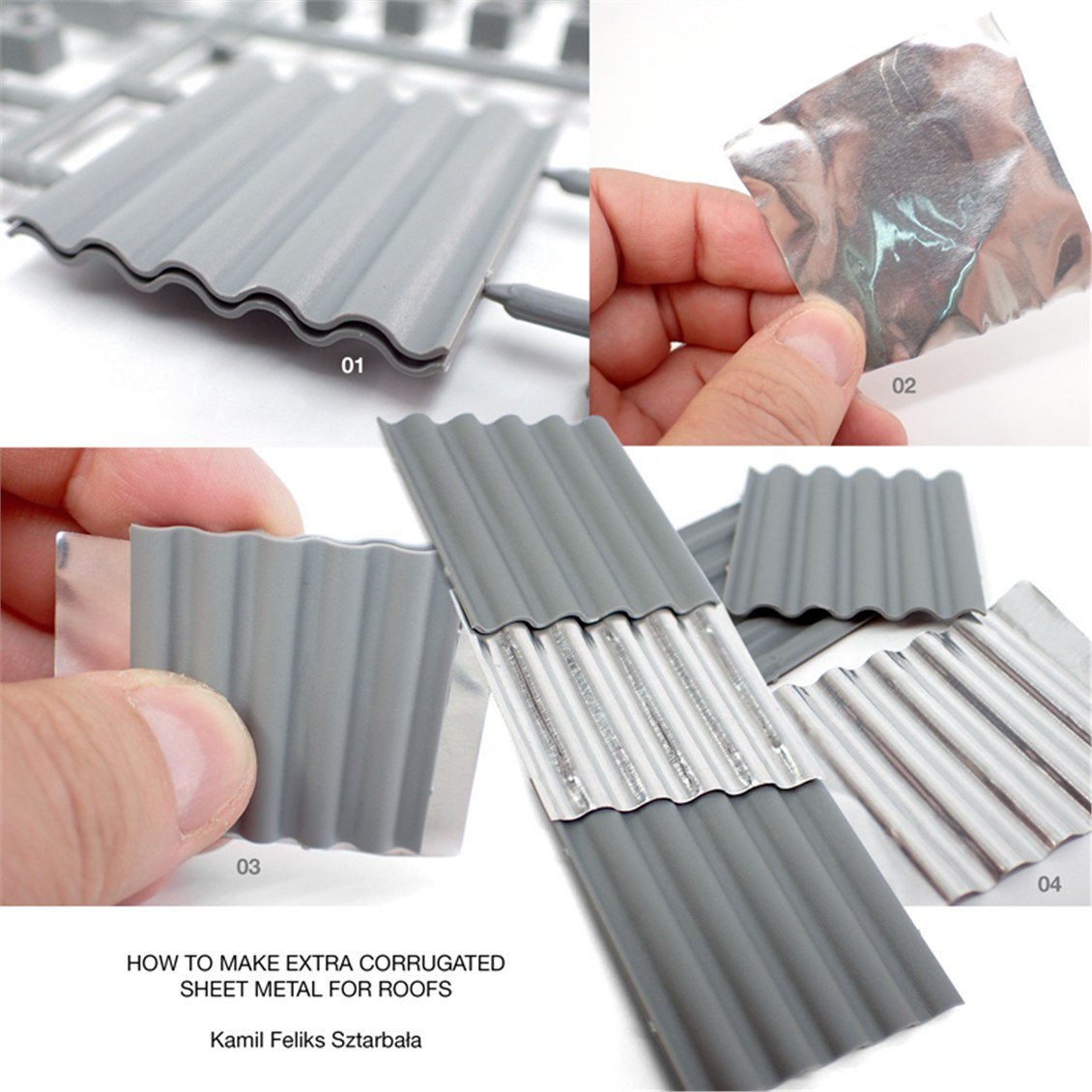 AK 35019 1/35 Ölçek, Beton Yapı Tuğla ve Blokları, 360 Parça, Plastik Model Kiti