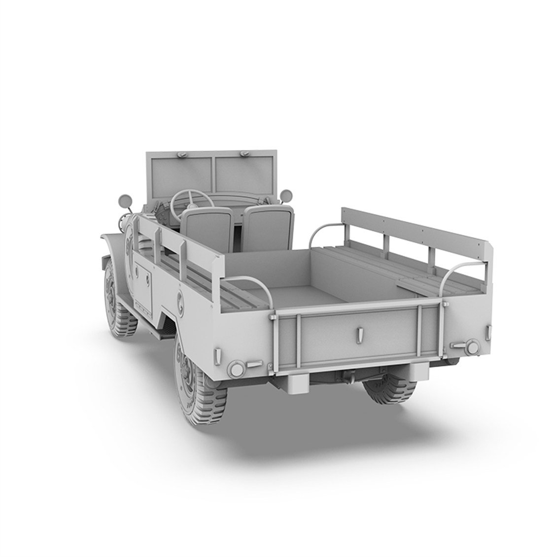 AK 35020 1/35 Ölçek, Dodge WM300 Kargo Kamyonu, Plastik model Kiti