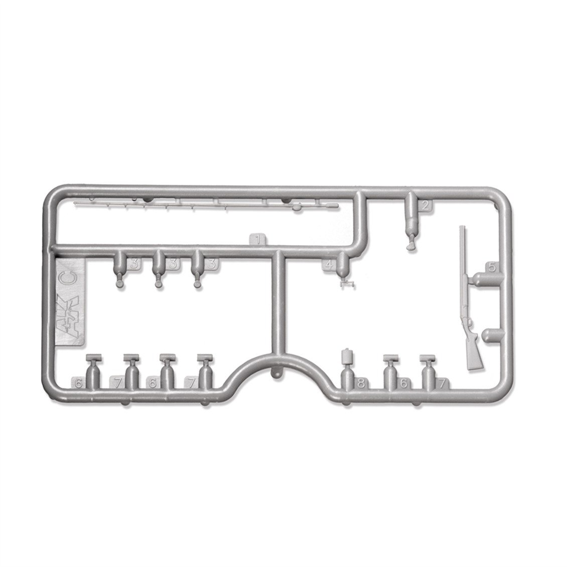 AK 35026 1/35 Ölçek, Avcı ve Balıkçı Figürleri, 4 Adet, Plastik Model kiti