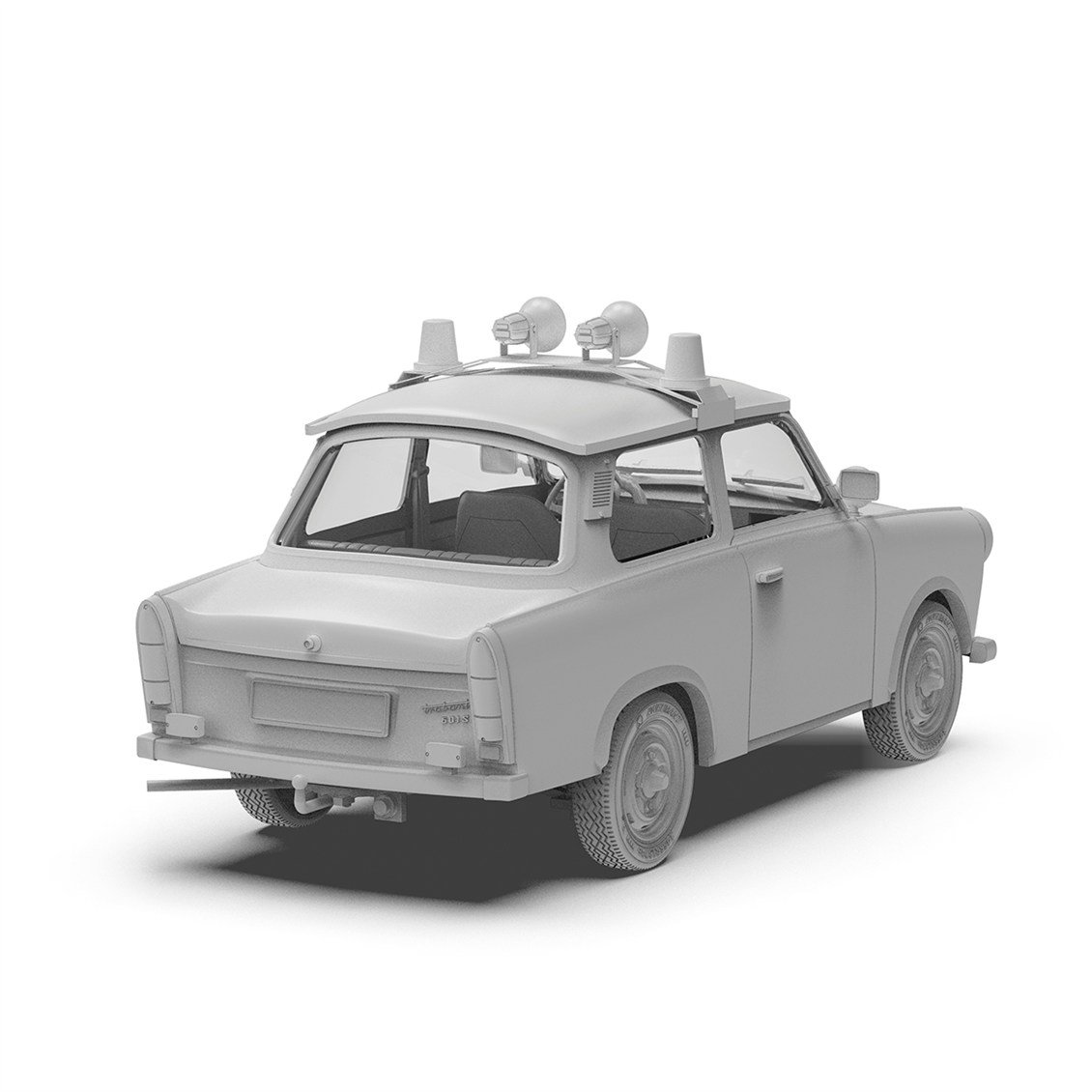 AK 35032 1/35 Ölçek, Trabi 601 S Otomobil, Plastik Model Kiti