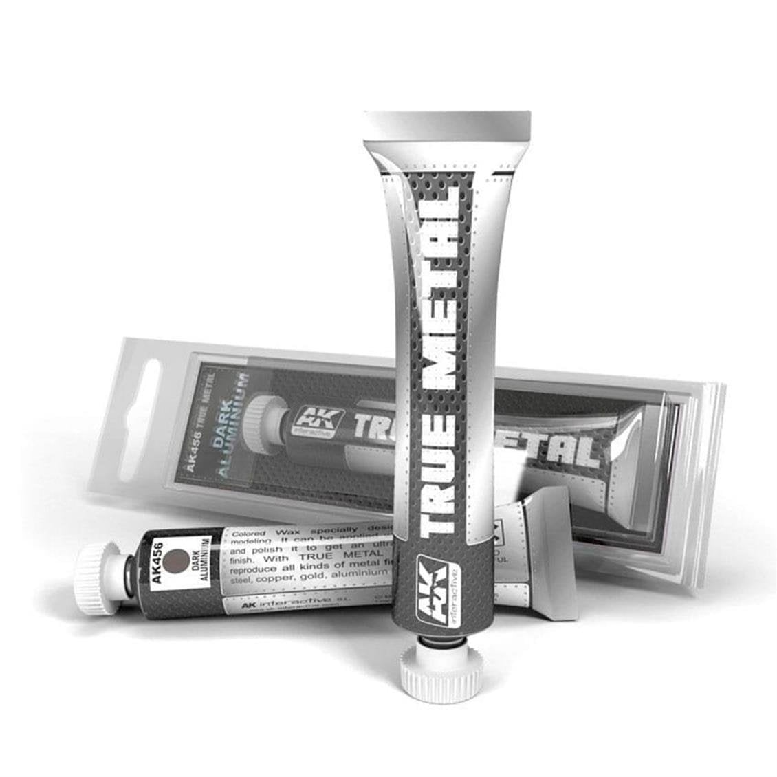 AK 456 20 ml. Dark Aliminium, True Metal Serisi Model Boyası