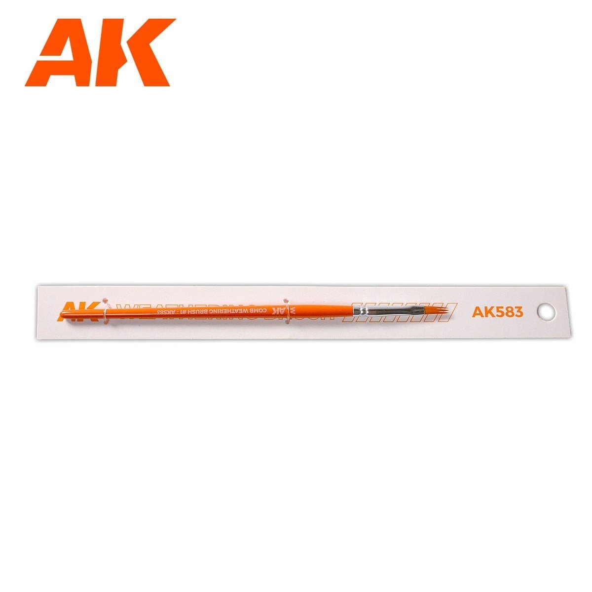 AK 583 Taraklı, Sentetik Kıllı Eskitme Fırçası No.1