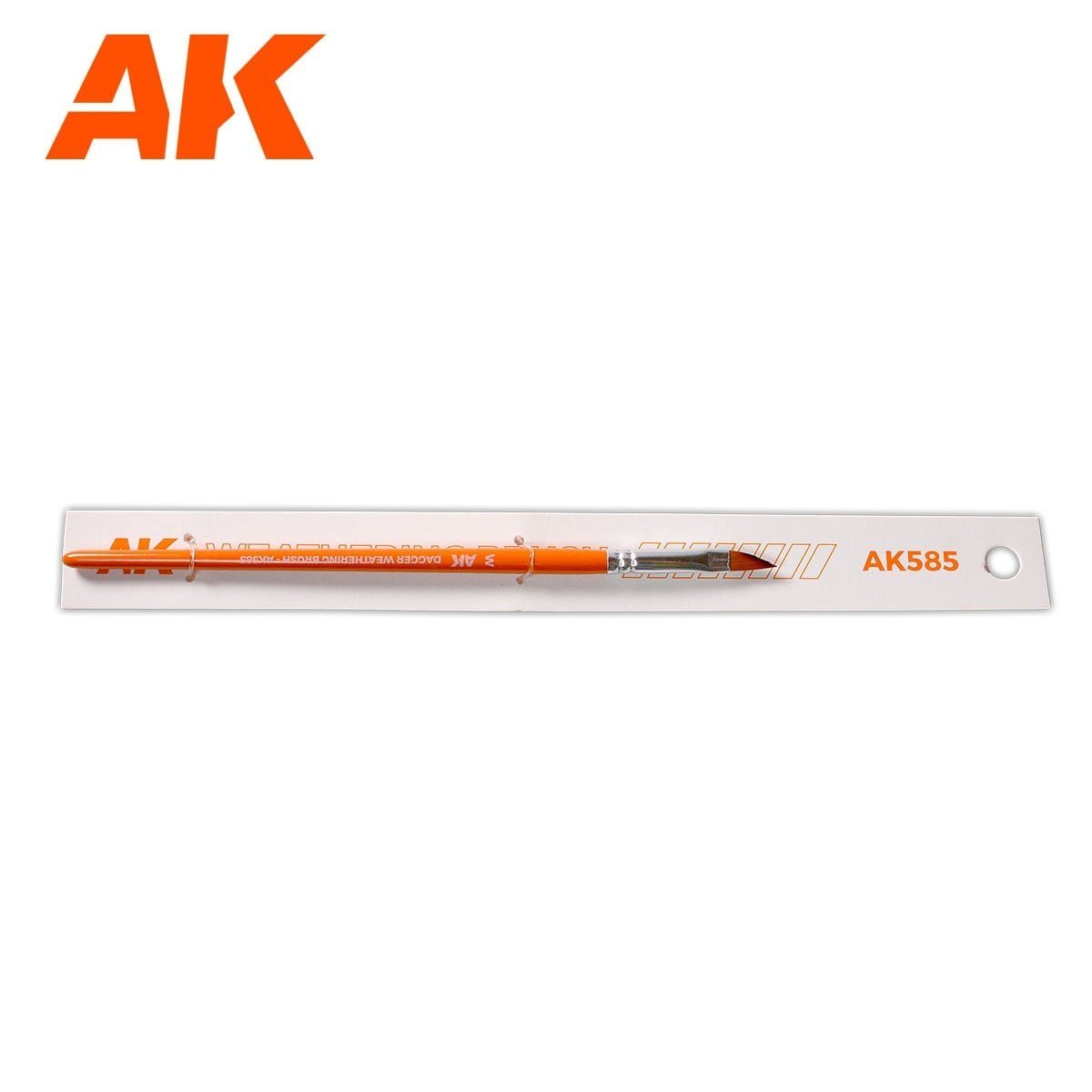 AK 585 Üçgen, Sentetik Kıllı Eskitme Fırçası