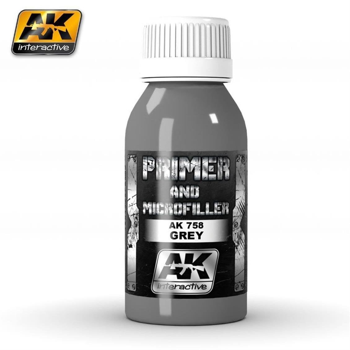 AK 758 100 ml. Mikrofiller ve Gri Astar Profesyonel Model Boyası