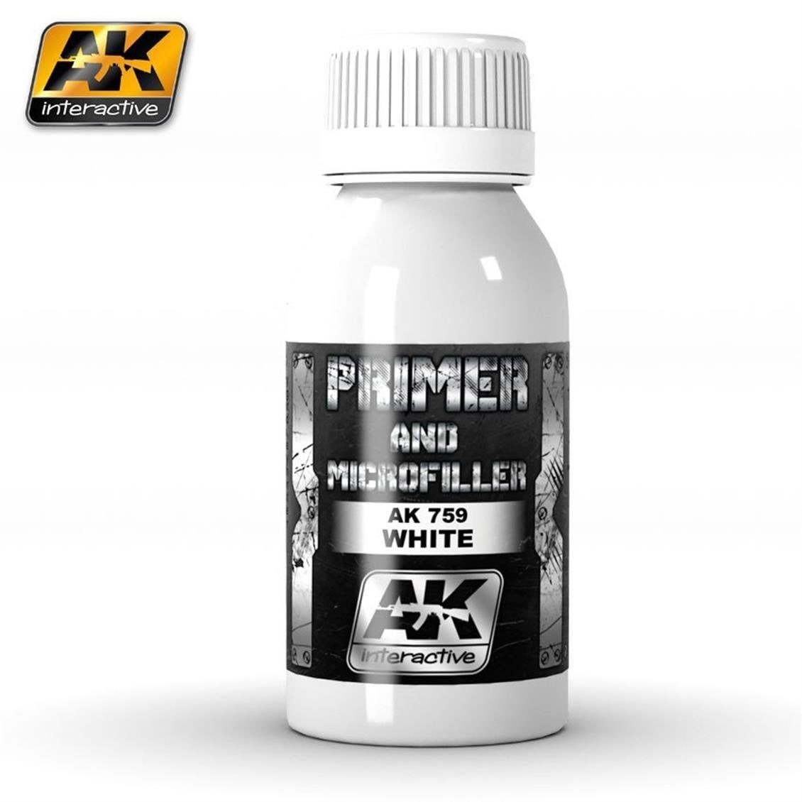 AK 759 100 ml. Mikrofiller ve Beyaz Astar Profesyonel Model Boyası