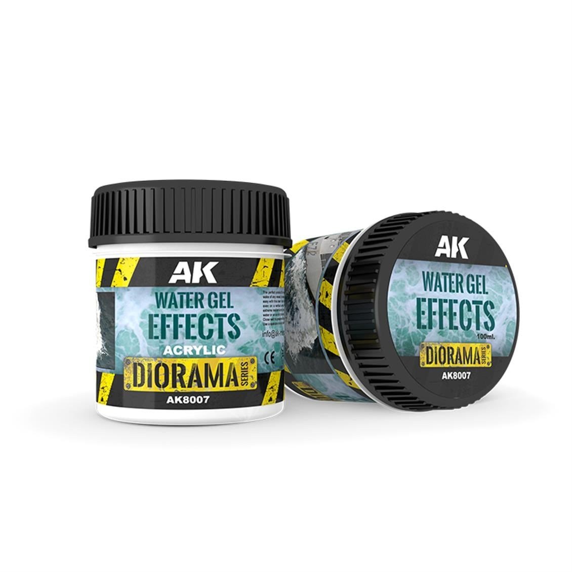 AK 8007 100 ml. Su Dokusu Efekti, Akrilik, Diorama Serisi Zemin Dokusu