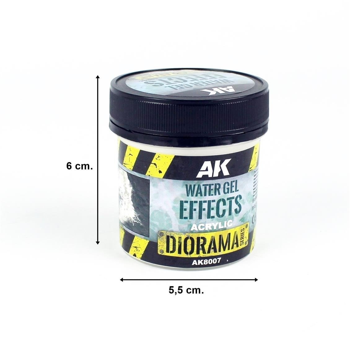 AK 8007 100 ml. Su Dokusu Efekti, Akrilik, Diorama Serisi Zemin Dokusu