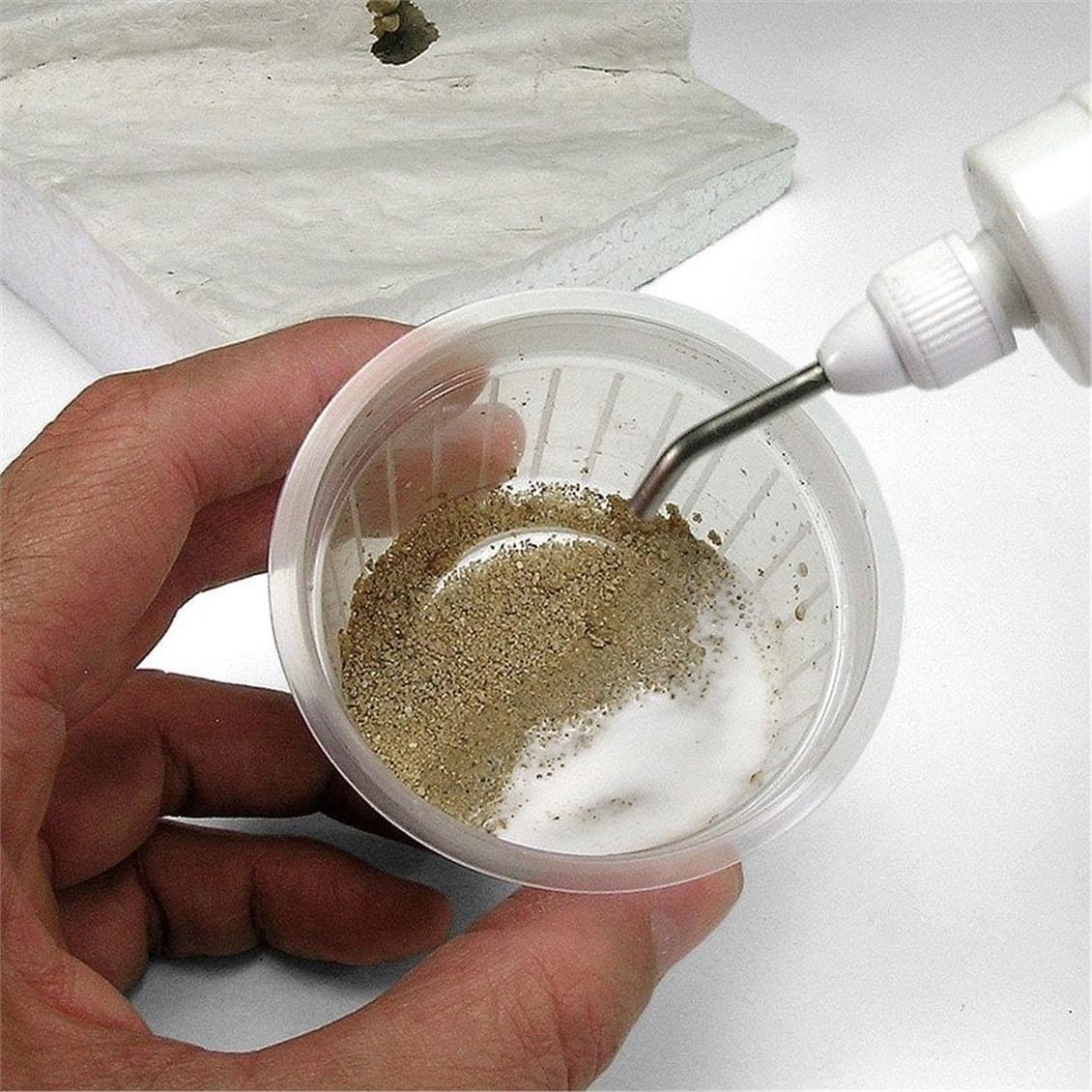 AK 8023 250 ml. Renksiz Toprak Dokusu, Akrilik, Diorama Serisi Zemin Dokusu
