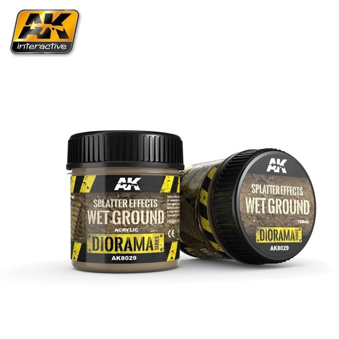 AK 8029 100 ml. Islak Arazi, Akrilik, Diorama Serisi Zemin Dokusu
