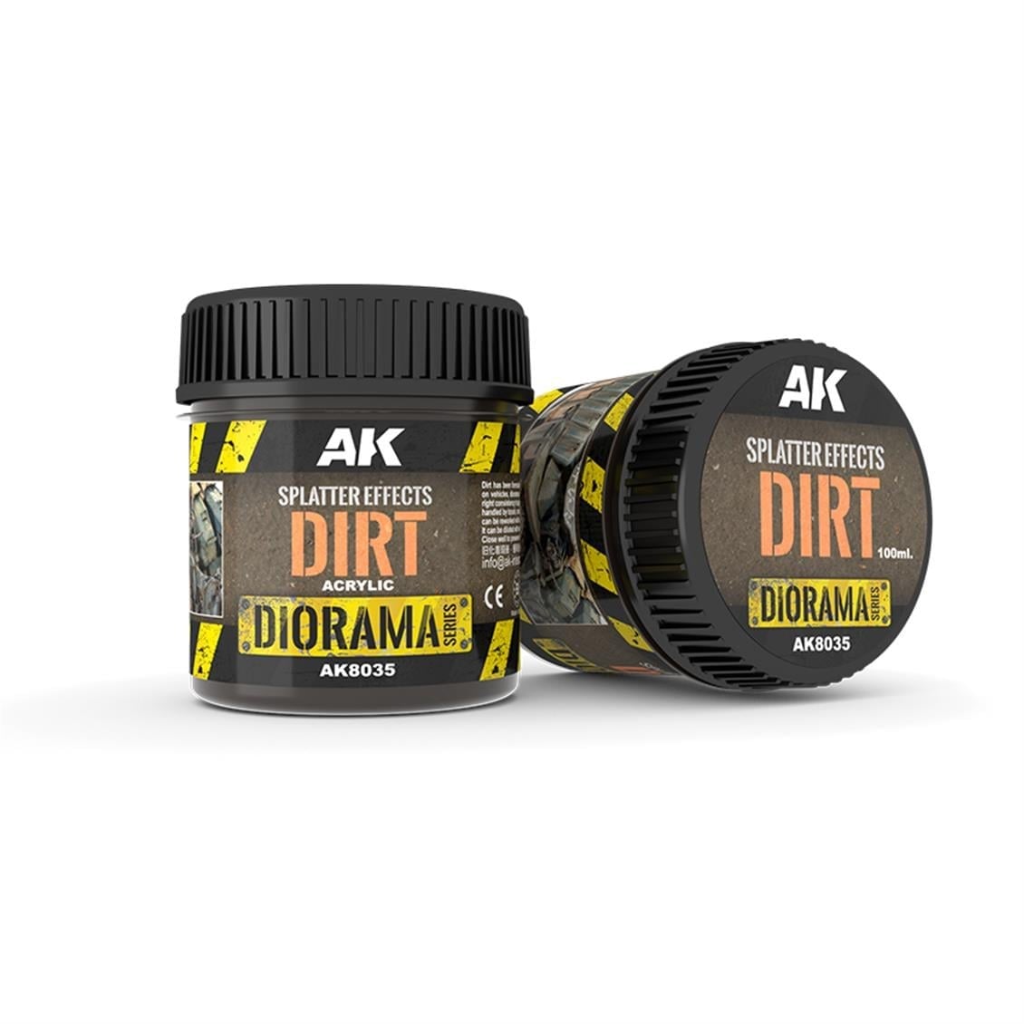 AK 8035 100 ml. Kir Sıçrama Efekti, Akrilik, Diorama Serisi Zemin Dokusu
