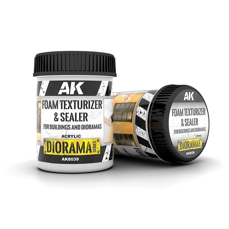 AK 8039 250 ml. Köpük Efekti, Akrilik, Diorama Serisi Zemin Dokusu