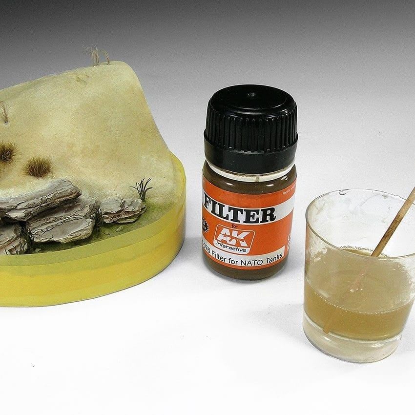 AK 8043 375 ml. Su Dokusu, Çift Bileşenli Epoksi Resin