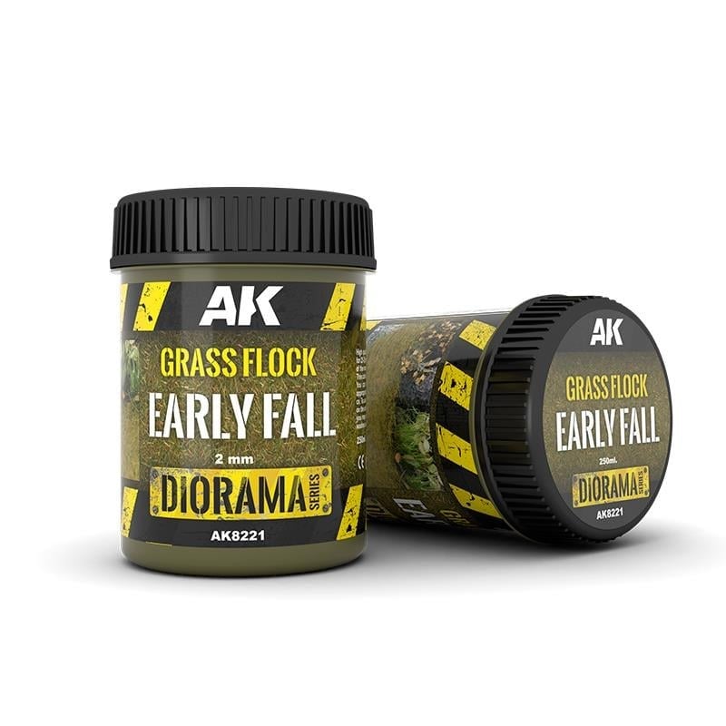AK 8221 2mm. Erken Sonbahar Çimleri Flok Dokusu