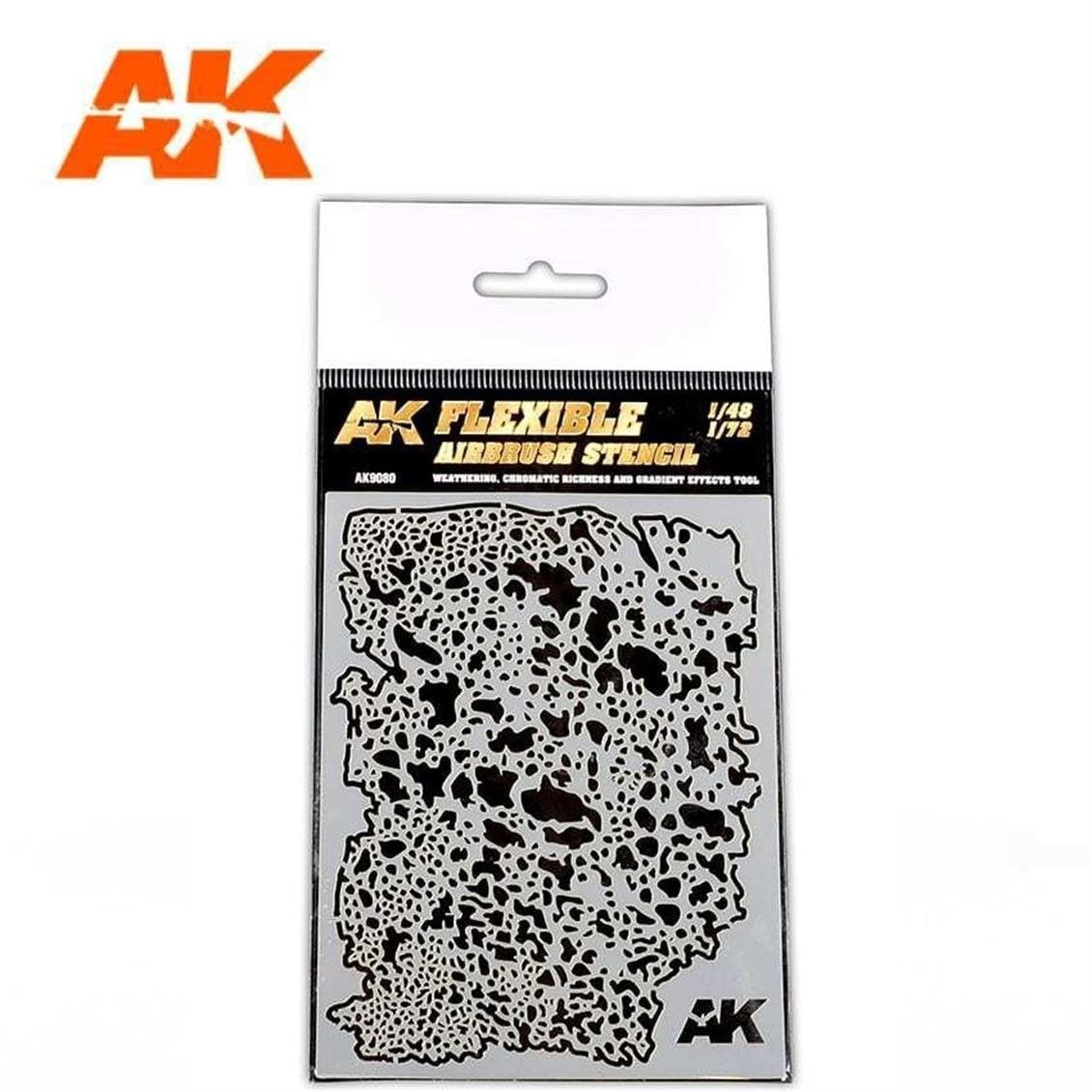 AK 9080 1/48,1/72 Esnek Boya Şablonu