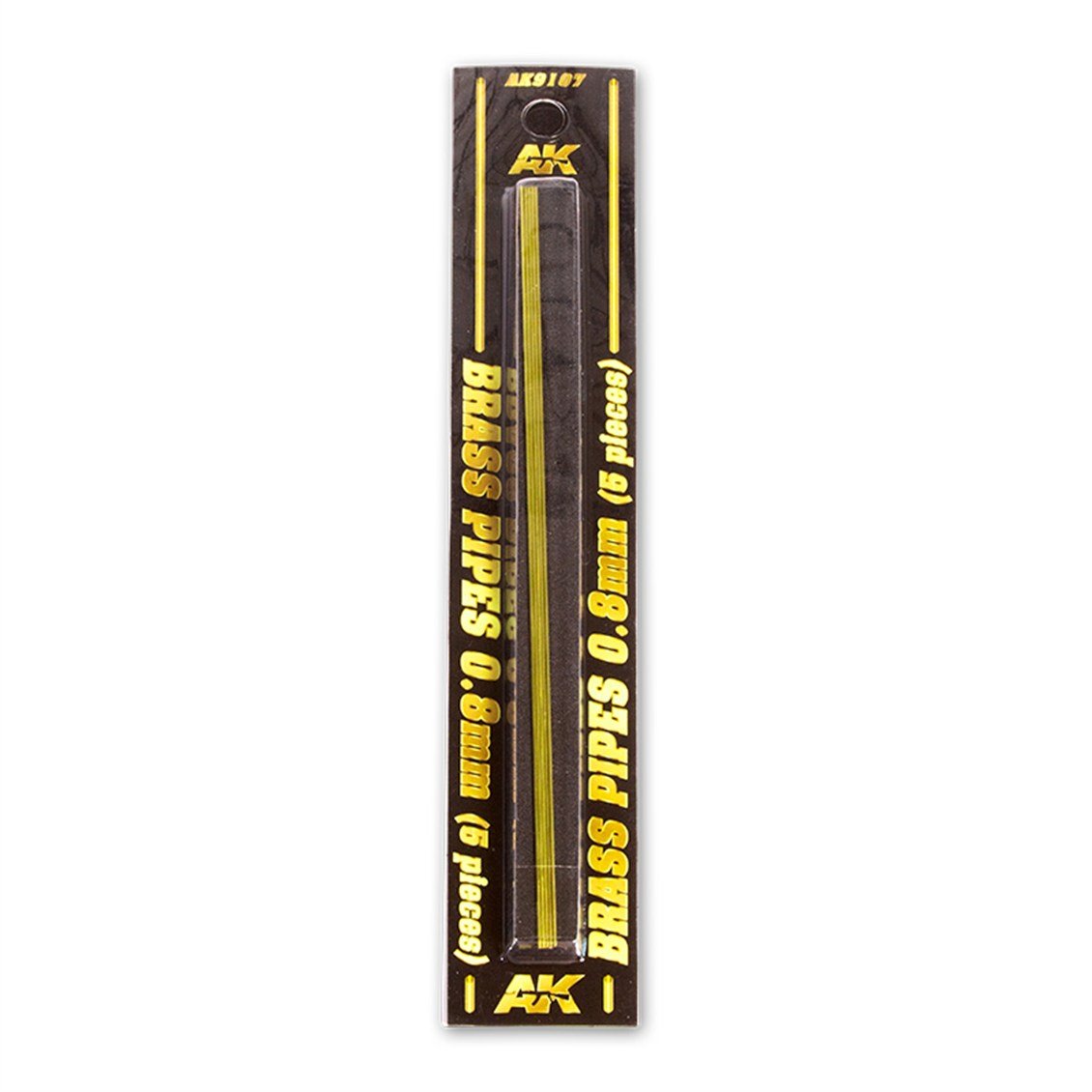 AK 9107 Prinç Boru 0,8 mm. Çap, 200 mm. Boy, 5 Adet