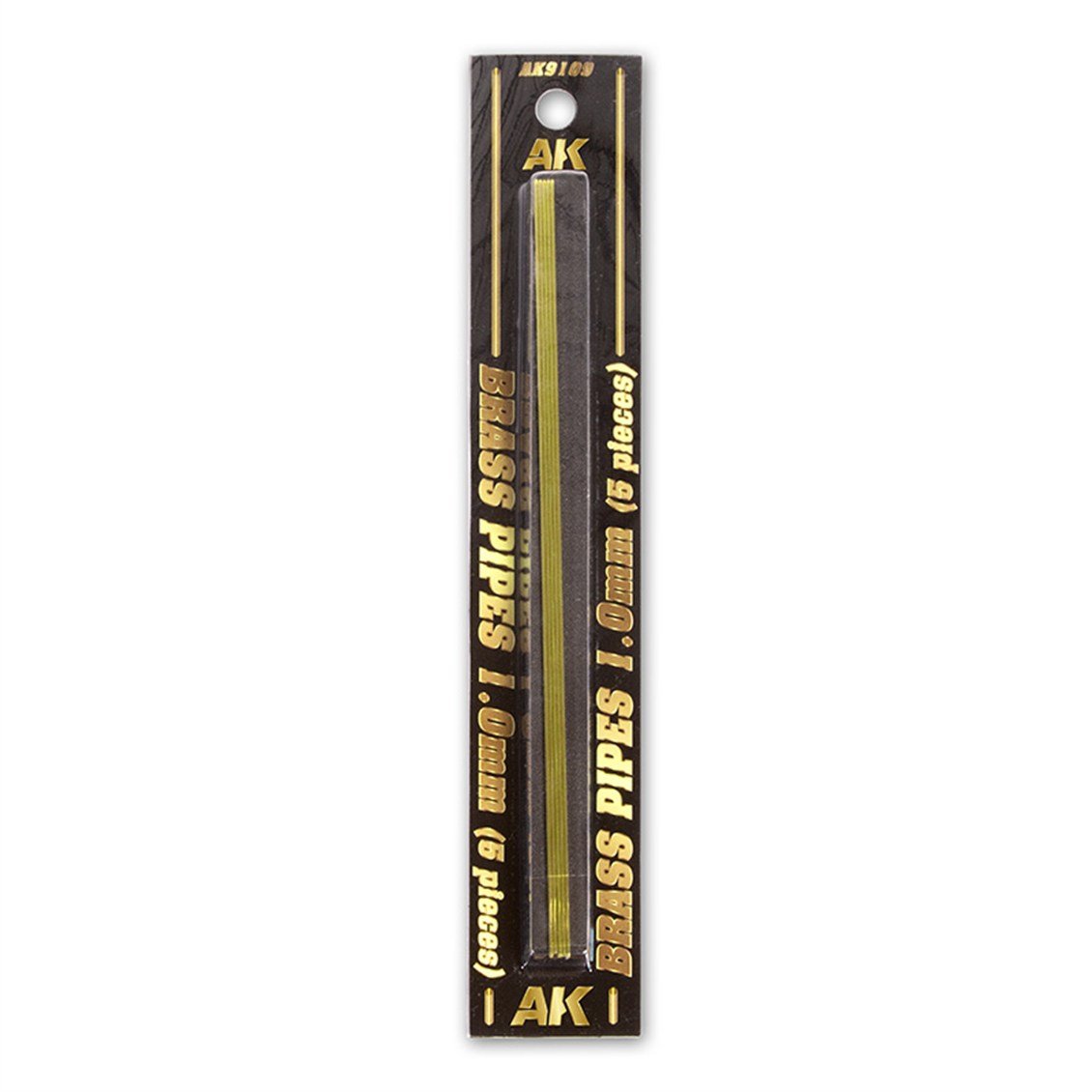 AK 9109 Prinç Boru 1,0 mm. Çap, 200 mm. Boy, 5 Adet