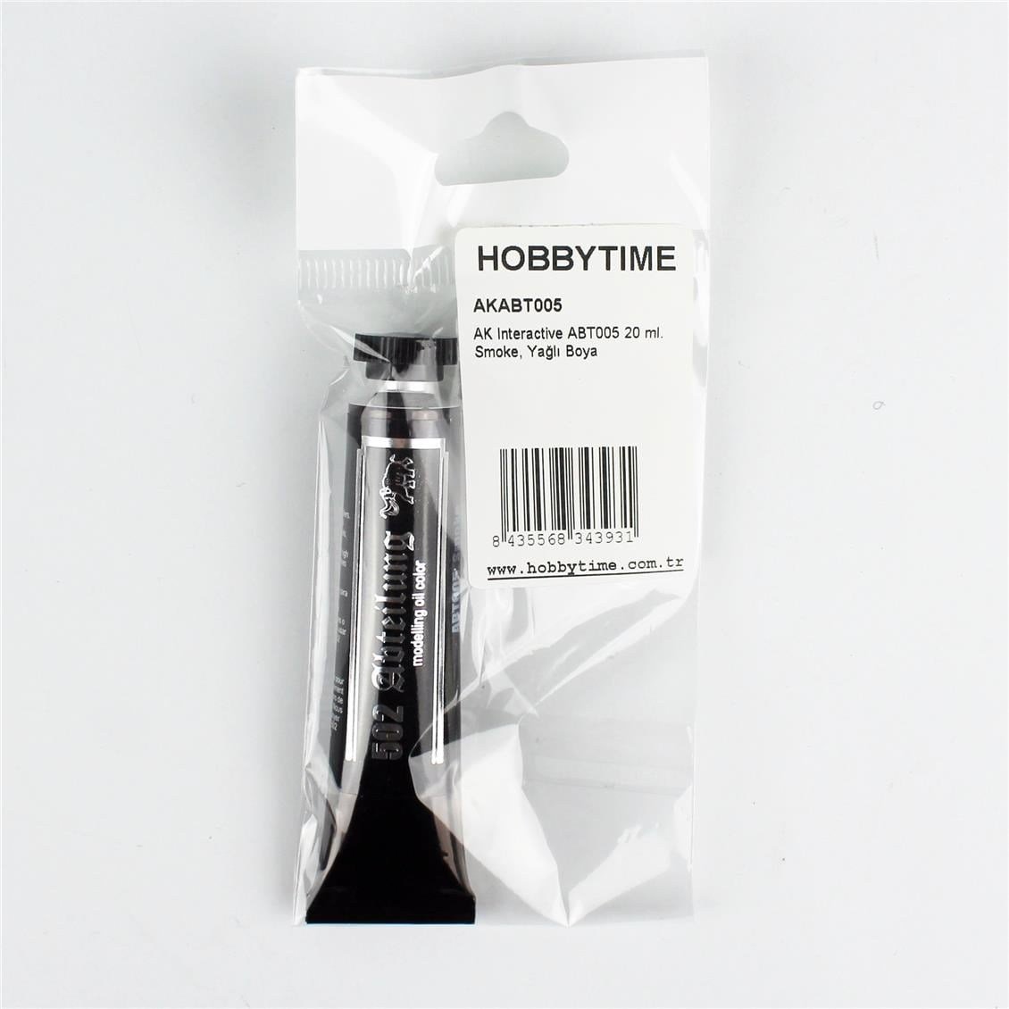 AK ABT005 20 ml. Yağlı Boya, Smoke
