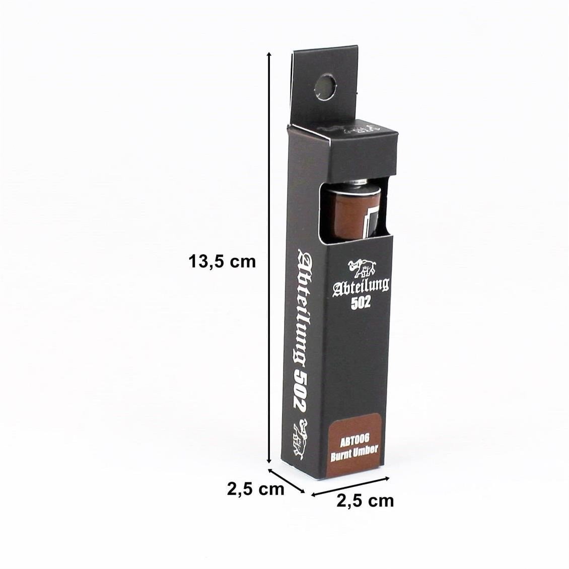 AK ABT006 20 ml. Yağlı Boya, Burnt Umber