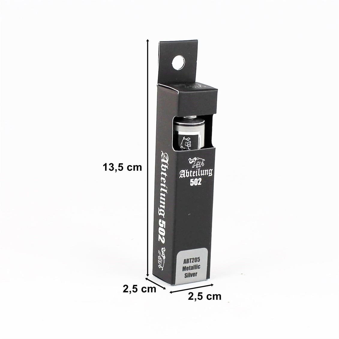 AK ABT205 20 ml. Yağlı Boya, Metallic Silver