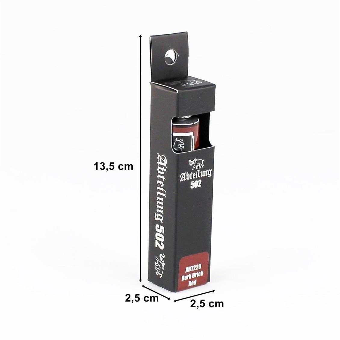 AK ABT220 20 ml. Yağlı Boya, Dark Brick Red