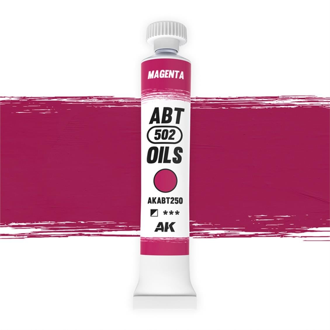 AK ABT250 20 ml. Yağlı Boya, Magenta