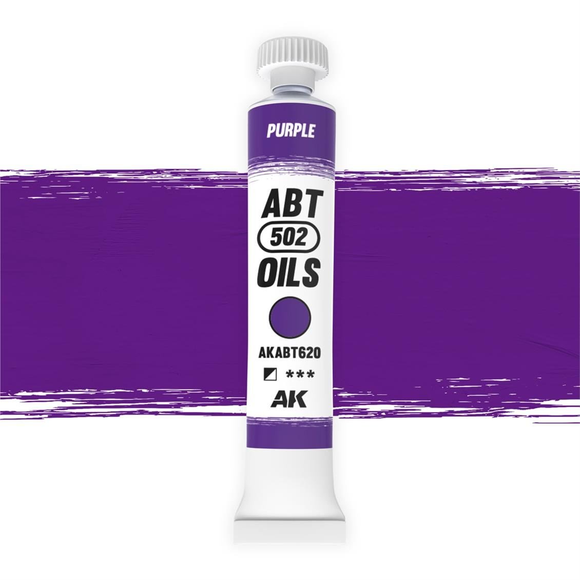 AK ABT620 20 ml. Yağlı Boya, Purple