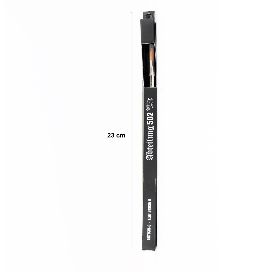 AK ABT835-6 Düz Uclu Eskitme Fırçası No. 6