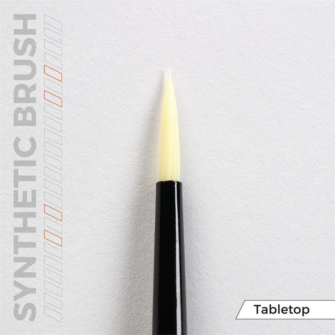 AK B102 Table Top Sentetik Fırça Seti, 3 Adet