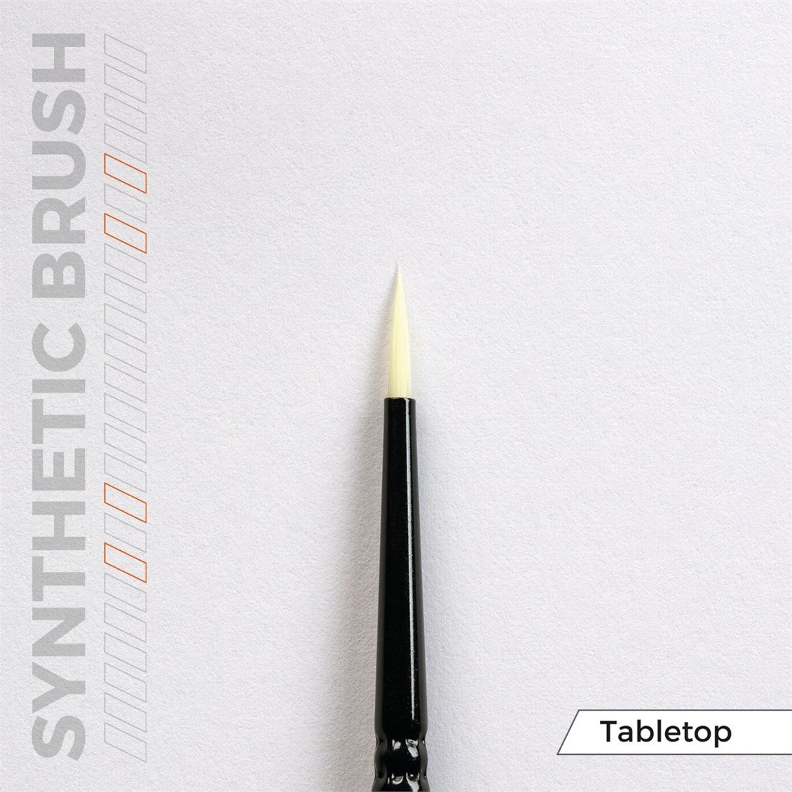 AK B102 Table Top Sentetik Fırça Seti, 3 Adet