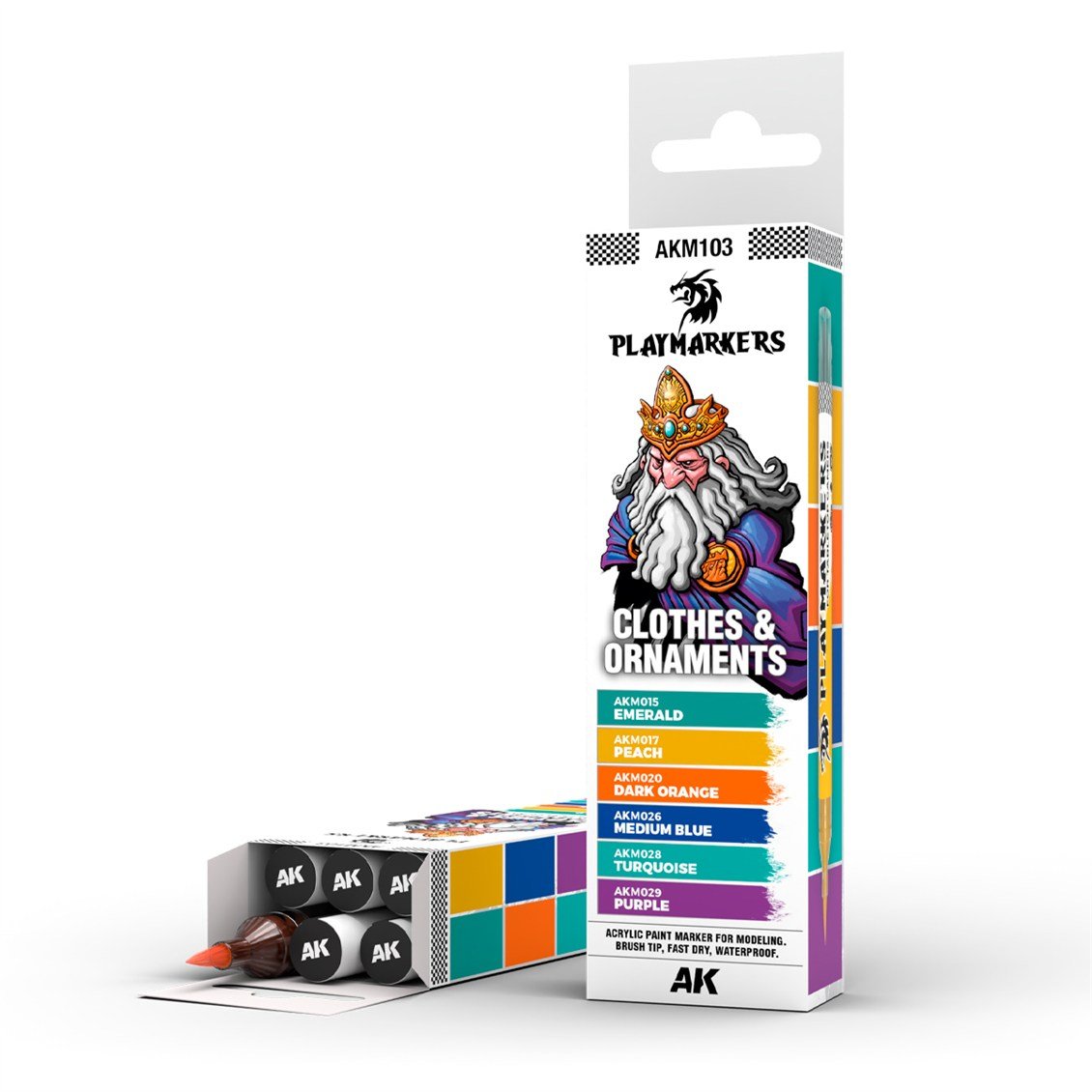 AK M103 Play Marker Seti, Kıyafetler ve Süs Eşyaları, 6 Adet