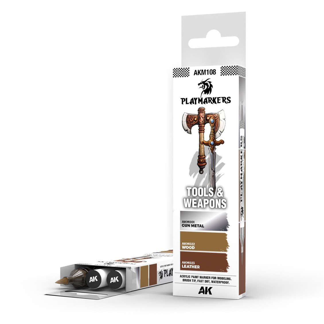 AK M108 Play Marker Seti, Alet ve Silahlar, 3 Adet
