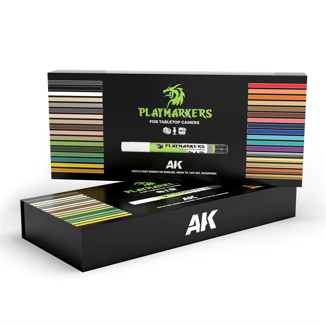 AK M150 Play Marker, Özel Kutuda Tüm Markerler, 34 Adet