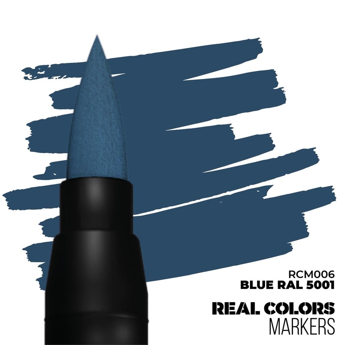 AK RCM006 Marker Kalemi, Blue RAL 5001