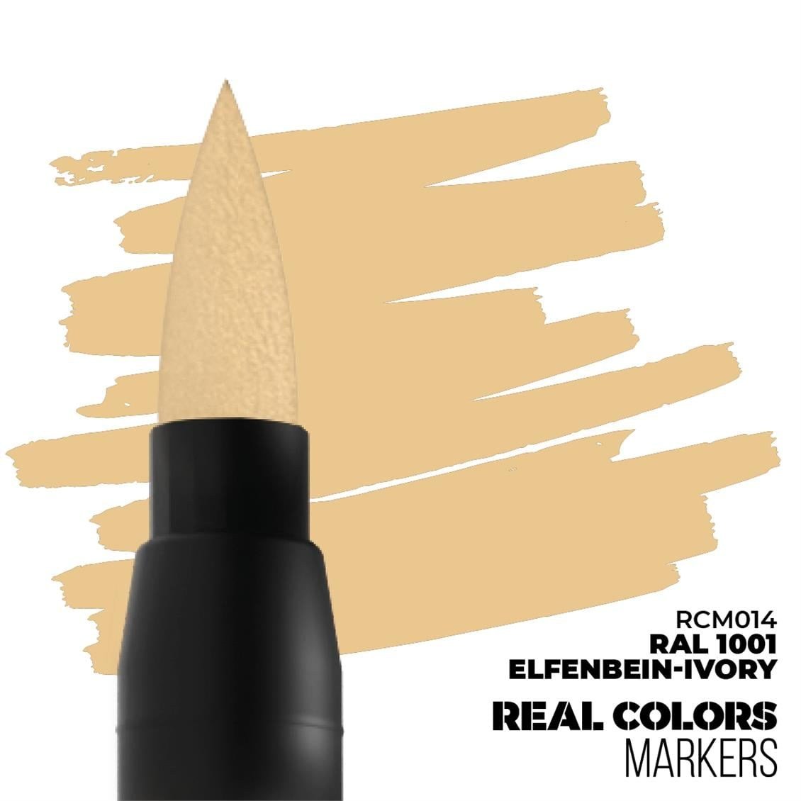 AK RCM014 Marker Kalemi, RAL 1001 Elfenbein-Ivory,RAL 1001 Elfenbein-Ivory,