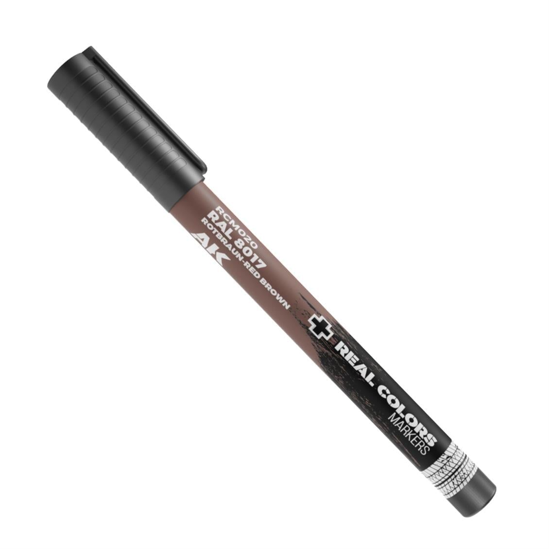 AK RCM020 Marker Kalemi, RAL 8017 Rotbraun-Red Brown
